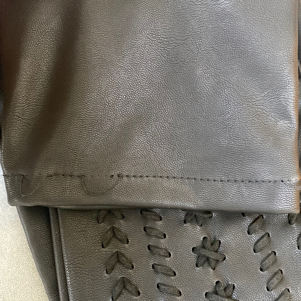 BLANK DENIM NYC whipstitch faux leather pant - Picture 10 of 11